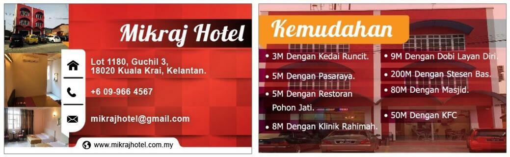 Mikraj Hotel Kuala Besut Esterno foto